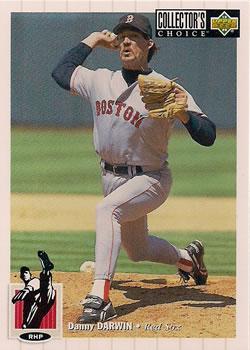 #89 Danny Darwin - Boston Red Sox - 1994 Collector's Choice Baseball