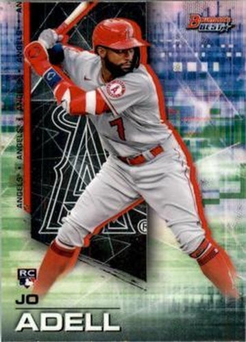#89 Jo Adell - Los Angeles Angels - 2021 Bowman's Best Baseball