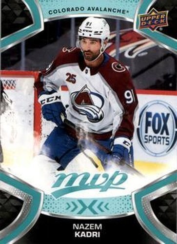#89 Nazem Kadri - Colorado Avalanche - 2021-22 Upper Deck MVP Hockey