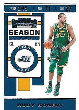 #89 Rudy Gobert - Utah Jazz - 2019-20 Panini Contenders Basketball