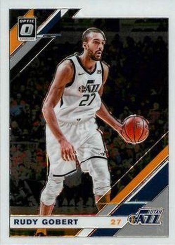 #89 Rudy Gobert - Utah Jazz - 2019-20 Donruss Optic Basketball