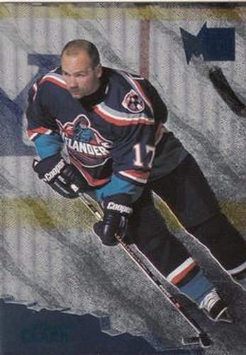 #89 Wendel Clark - New York Islanders - 1995-96 Metal Hockey
