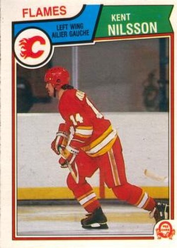 #89 Kent Nilsson - Calgary Flames - 1983-84 O-Pee-Chee Hockey