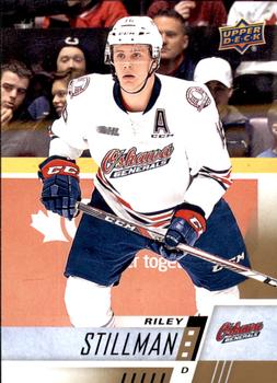 #89 Riley Stillman - Oshawa Generals - 2017-18 Upper Deck CHL Hockey