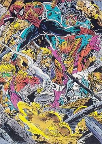 #89 Join Together - 1992 Comic Images Spider-Man: The McFarlane Era