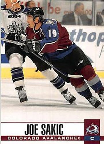 #89 Joe Sakic - Colorado Avalanche - 2003-04 Pacific Hockey