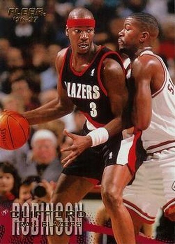 #89 Clifford Robinson Portland Trail Blazers 1996-97 Fleer Basketb