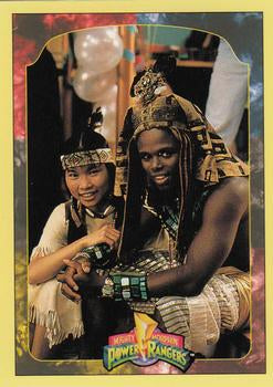 #89 Zack & Trini - 1994 Collect-A-Card Power Rangers