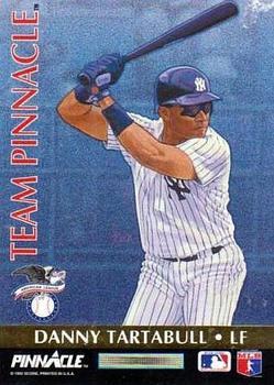 #8 Danny Tartabull / Barry Bonds - New York Yankees / Pittsburgh Pirates - 1992 Pinnacle - Team Pinnacle Baseball