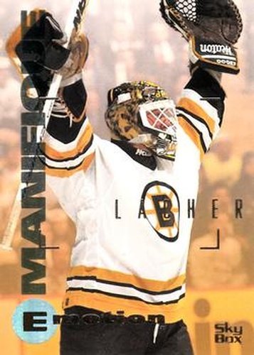 #8 Blaine Lacher - Boston Bruins - 1995-96 SkyBox E-Motion Hockey