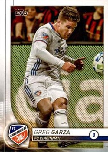 #8 Greg Garza - FC Cincinnati - 2020 Topps MLS Soccer
