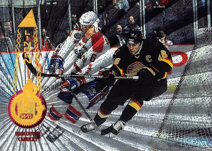 #8 Trevor Linden - Vancouver Canucks - 1994-95 Pinnacle Hockey - Rink Collection