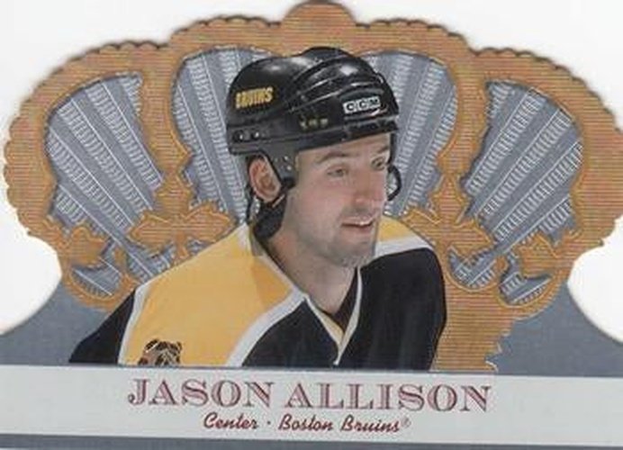 #8 Jason Allison - Boston Bruins - 2000-01 Pacific Crown Royale Hockey