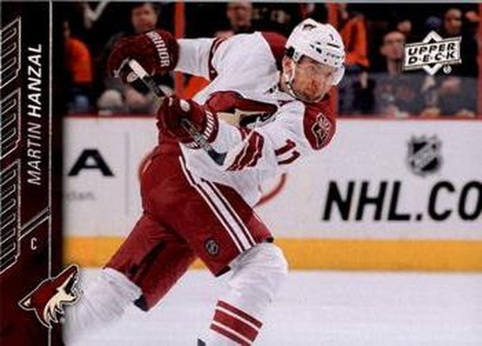 #8 Martin Hanzal - Arizona Coyotes - 2015-16 Upper Deck Hockey