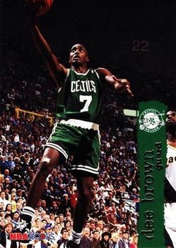 #8 Dee Brown - Boston Celtics - 1995-96 Hoops Basketball