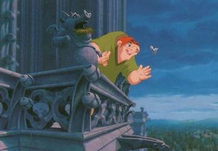 #8 "Why, If I Picked A Day To Fly ..." - 1996 Skybox Hunchback of Notre Dame