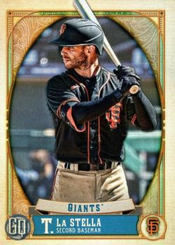 #8 Tommy La Stella - San Francisco Giants - 2021 Topps Gypsy Queen Baseball