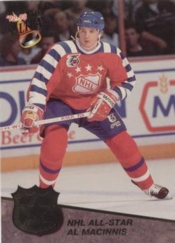 #8 Al MacInnis - Calgary Flames - 1992-93 Ultra - NHL All-Stars Hockey