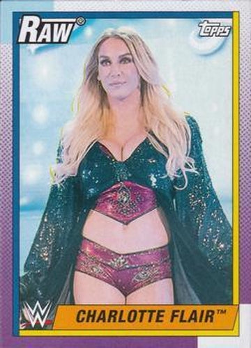 #8 Charlotte Flair - 2021 Topps Heritage WWE Wrestling