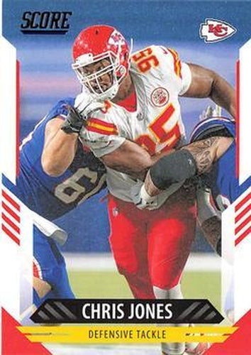#8 Chris Jones - Kansas City Chiefs - 2021 Score Football