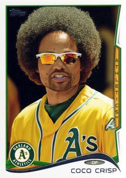 #8 Coco Crisp - Oakland Athletics - 2014 Topps Baseball