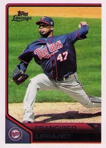#8 Francisco Liriano - Minnesota Twins - 2011 Topps Lineage Baseball