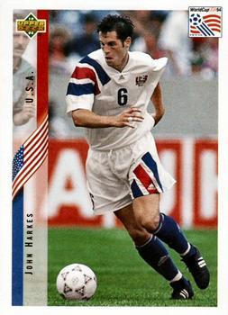 #8 John Harkes - USA - 1994 Upper Deck World Cup Contenders English/Spanish Soccer