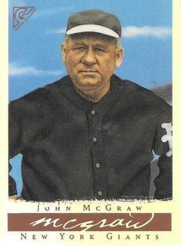 #8 John McGraw - New York Giants - 2003 Topps Gallery Hall of Fame - Artist's Proofs Baseball
