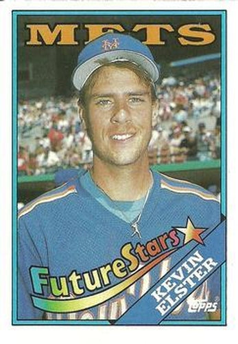 #8 Kevin Elster FS - New York Mets - 1988 Topps Baseball