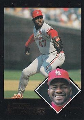 #8 Lee Smith - St. Louis Cardinals - 1992 Fleer Baseball - All-Stars