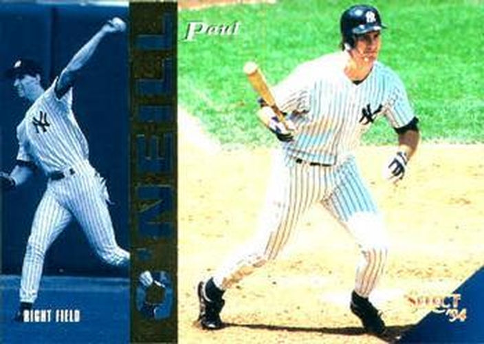 #8 Paul O'Neill - New York Yankees - 1994 Select Baseball