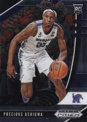 #8 Precious Achiuwa - Memphis Tigers - 2020 Panini Prizm Draft Picks Collegiate Basketball