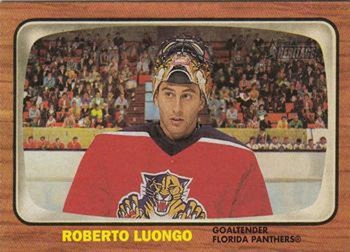 #8 Roberto Luongo - Florida Panthers - 2002-03 Topps Heritage Hockey