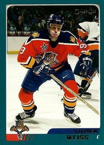 #8 Stephen Weiss - Florida Panthers - 2003-04 O-Pee-Chee Hockey