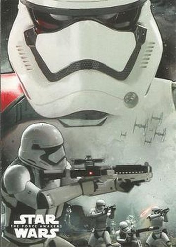 #8 Stormtrooper - 2015 Topps Star Wars The Force Awakens - Character Montage
