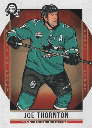 #8 Joe Thornton - San Jose Sharks - 2018-19 O-Pee-Chee Coast to Coast Hockey