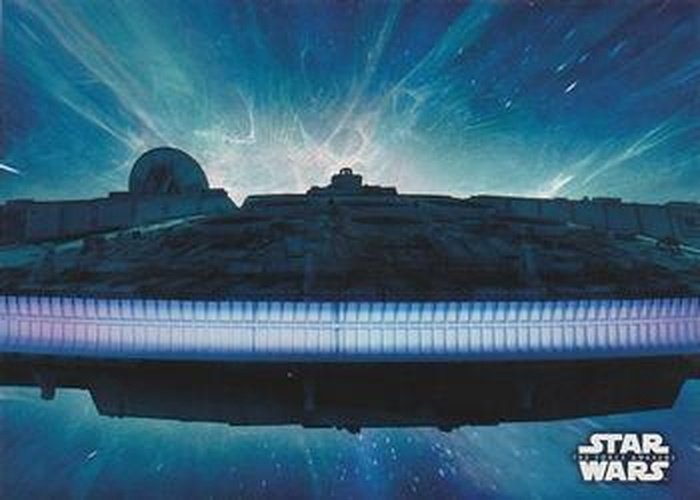 #8 Jumping to Hyperspace - 2015 Topps Star Wars The Force Awakens - Concept Art