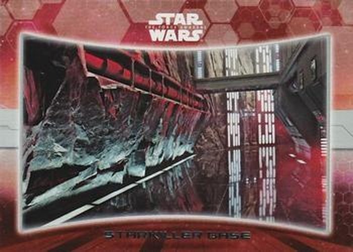#8 Starkiller Base - 2015 Topps Star Wars The Force Awakens - Locations