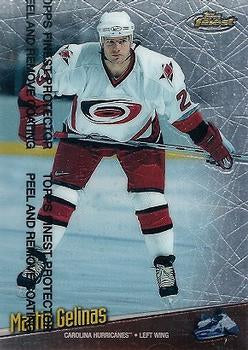 #8 Martin Gelinas - Carolina Hurricanes - 1998-99 Finest Hockey