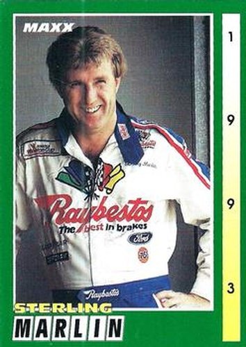 #8 Sterling Marlin - Stavola Brothers Racing - 1993 Maxx Racing