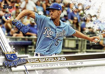 #HMW8 Eric Skoglund - Kansas City Royals - 2017 Topps Holiday Baseball