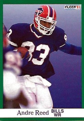 #8 Andre Reed - Buffalo Bills - 1991 Fleer Football