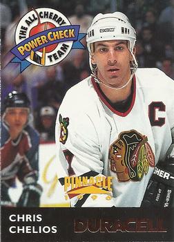 #DC8 Chris Chelios - Chicago Blackhawks - 1996-97 Duracell All-Cherry Team Hockey