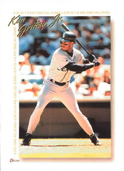 #8 Ken Griffey Jr. - Seattle Mariners - 1994 O-Pee-Chee Baseball - All-Star Redemptions