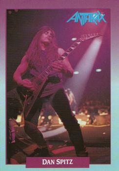 #8 Dan Spitz - 1991 Brockum Rock Cards