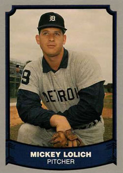 #39 Mickey Lolich - Detroit Tigers - 1988 Pacific Legends I Baseball