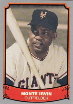 #79 Monte Irvin - New York Giants - 1988 Pacific Legends I Baseball