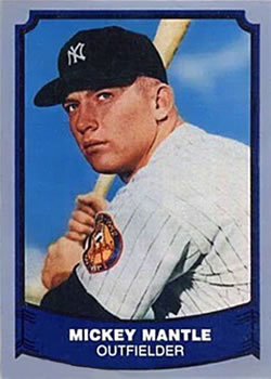 #7 Mickey Mantle - New York Yankees - 1988 Pacific Legends I Baseball