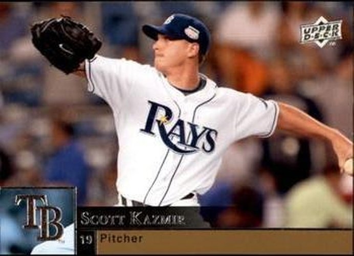 #900 Scott Kazmir - Tampa Bay Rays - 2009 Upper Deck Baseball