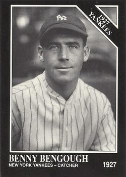 #103 Benny Bengough - New York Yankees - 1991 Conlon Collection TSN Baseball